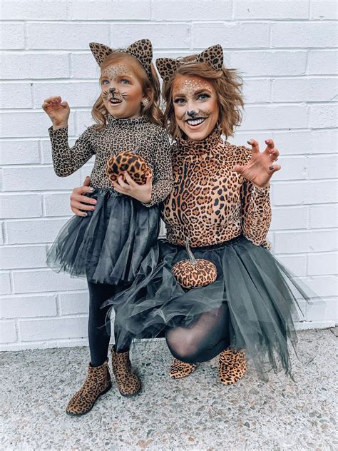 Mommy me halloween costume ideas diy leopard costumes – Artofit