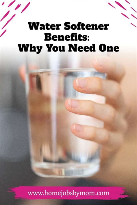 Water Softener Benefits: Why You Need One | Home Jobs by MOM