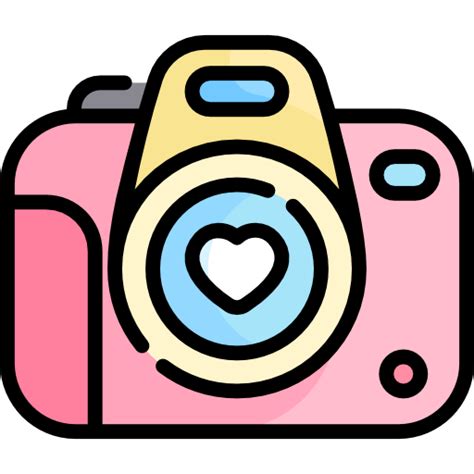 Camera free vector icons designed by Freepik | Kawaii app, Cute app, Vector icon design