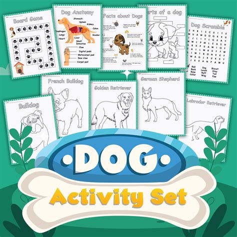 Dog Activity Pack – Messy Little Monster Shop