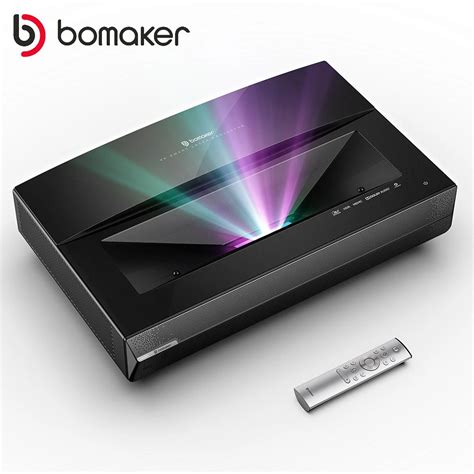 Bomaker 4k Laser Projector 2500 Ansi Lumens Ultra Short Throw Projector ...