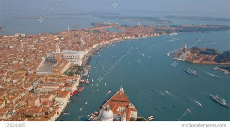 Aerial View Of Venice Italy Stock video footage | 12324485