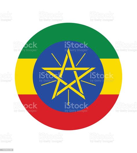 National Ethiopia Flag Official Colors And Proportion Correctly ...