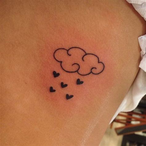 23 Cute Cloud Tattoo Designs and Ideas | Page 2 of 2 | StayGlam