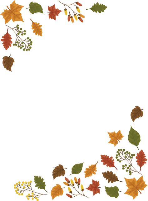 Free Clipart Maple Leaf Border