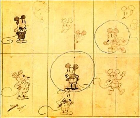 Walt Disney Sketches Mickey Maus Walt Disney Figuren Foto | The Best Porn Website