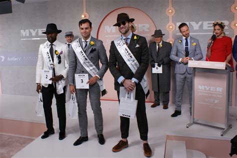 Melbourne Cup - Men's Fashion on the Field Competition 2017