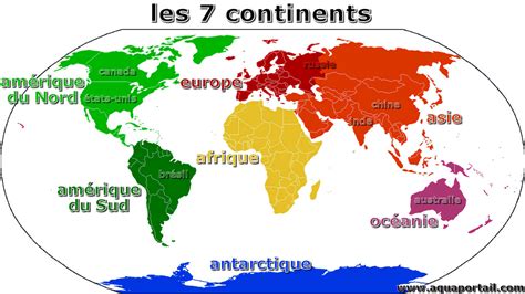 Haut 32+ imagen continents carte du monde - fr.thptnganamst.edu.vn