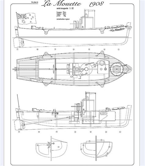 Steamboat Plans Drawings