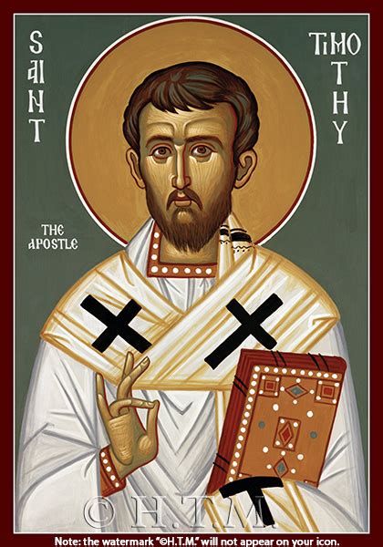 Orthodox Icon of Saint Timothy