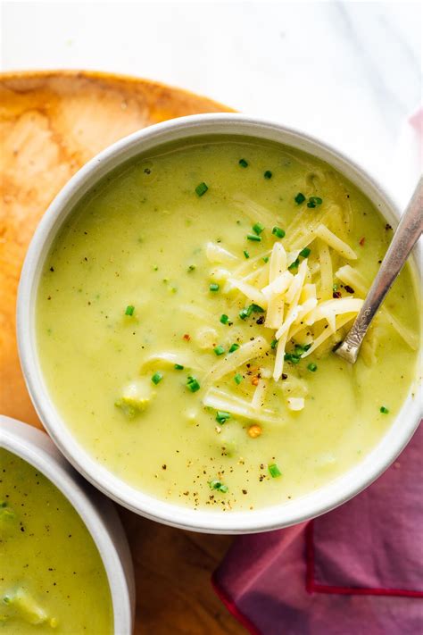 Broccoli Cheese Soup Recipe - Cookie and Kate