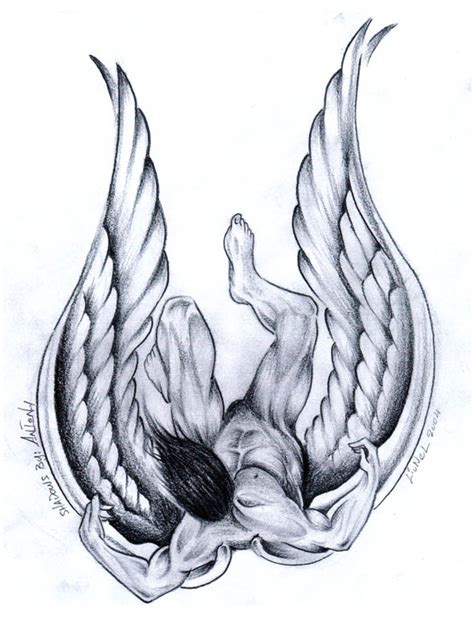 Fallen Angel Drawing at GetDrawings | Free download