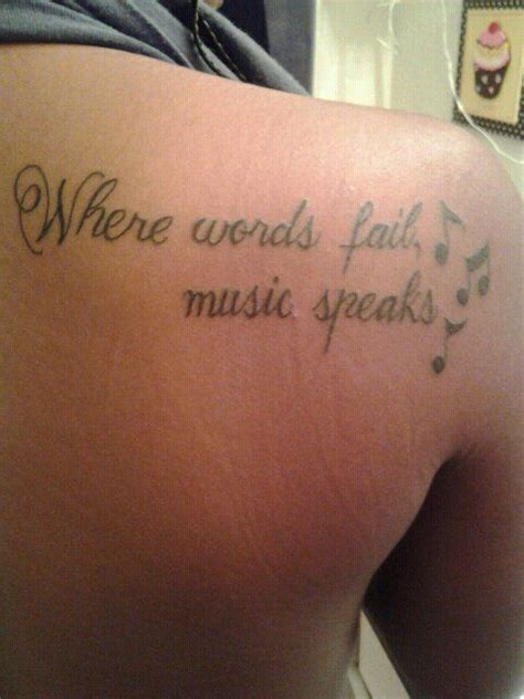 15 Music Tattoo Designs for this Winter - Pretty Designs