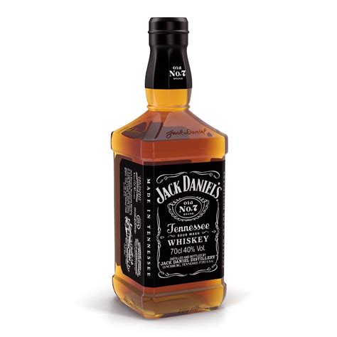 3d jack daniels bottle