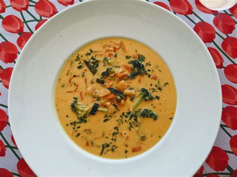 Swiss Cheese and Vegetable Soup – Flexitarian Kitchen