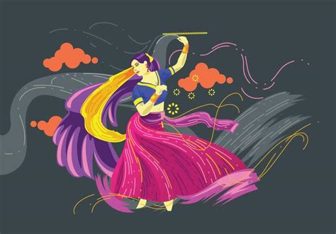 Download Vector - Garba Dance - Vectorpicker