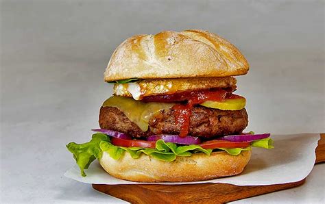 The Invincible Aussie Burger - https://cookingathomeisfun.com