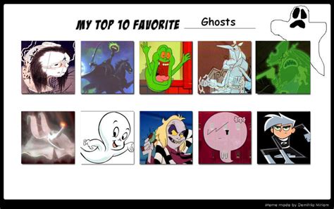 Favorite Ghosts Meme BOO by TandP on DeviantArt