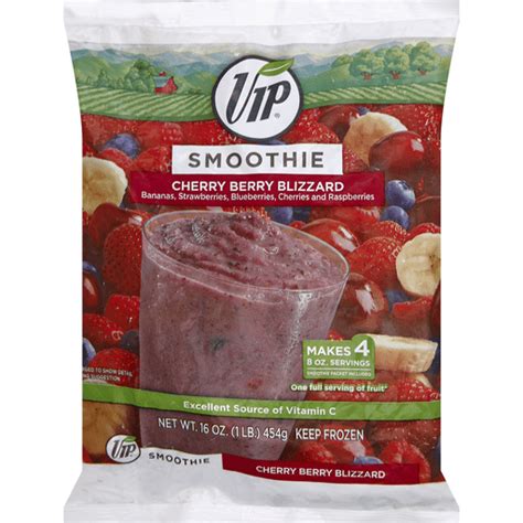 VIP Smoothie, Cherry Berry Blizzard | Frozen Foods | Real Value IGA