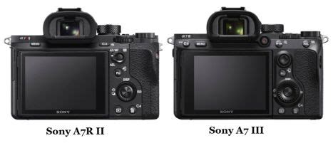 The Key Differences Between Sony A7R II Vs A7 III