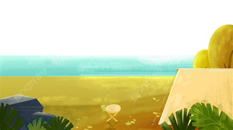 Beach Sea View, Beach, The Sea, View PNG Transparent Clipart Image and PSD File for Free Download