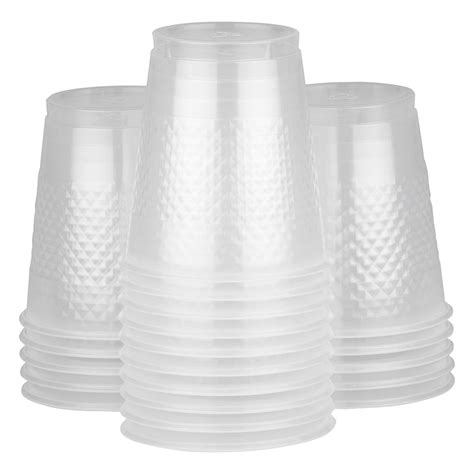 JAM Bulk Plastic Cups, 12 oz, Clear, 200 Cups/Box - Walmart.com - Walmart.com