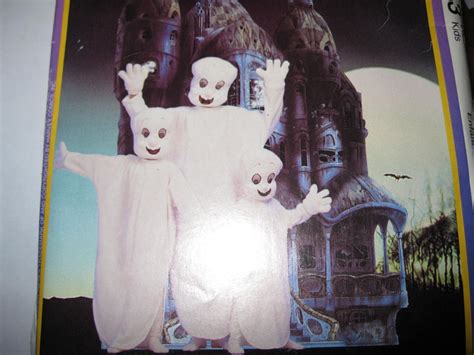 Childrens Casper the Friendly Ghost Costume by GBVintageSupplies