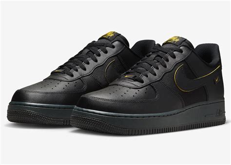 Nike Air Force 1 Low “Black/University Gold” Officially Unveiled