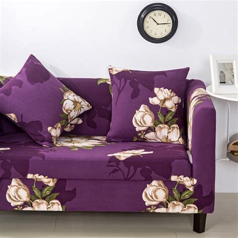 Colorful Pattern Sofa Covers Slipcovers Cloak On The Sofa Furniture Covers For Chairs Custom ...