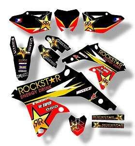 1999 2000 SUZUKI RM125 RM 125 GRAPHICS KIT 99 00 DECALS DECO STICKERS