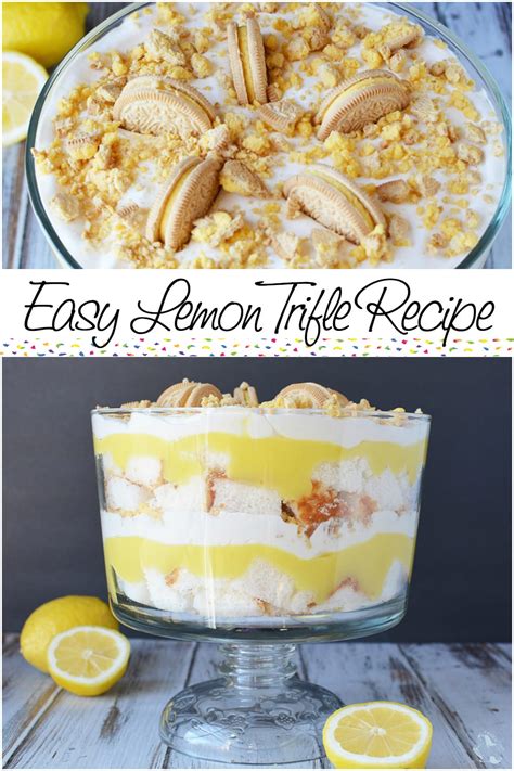 Light & Lucious Easy Lemon Trifle Recipe | A Magical Mess