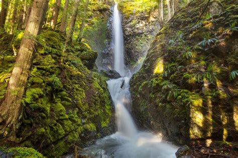 Premium Photo | Waterfall in canada