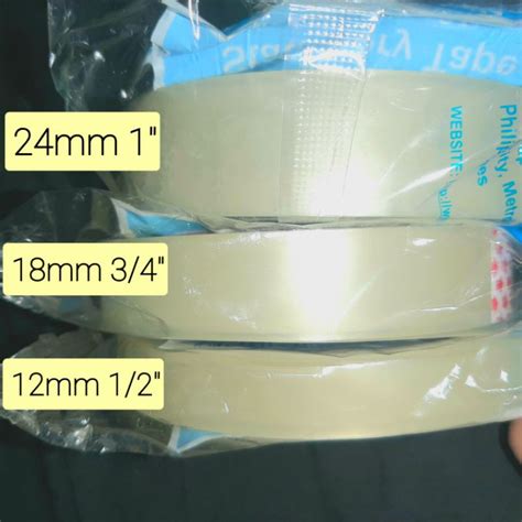 50yds Armak Scotch Tape, 3 sizes | Shopee Philippines