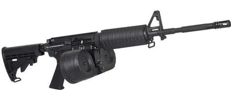 100-rd. AR-15 Drum Magazine, Black - $107.99 (All Club Orders $49+ Ship FREE!) | gun.deals