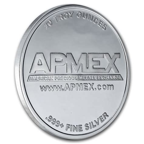 Buy 10 oz Silver Round - APMEX | APMEX