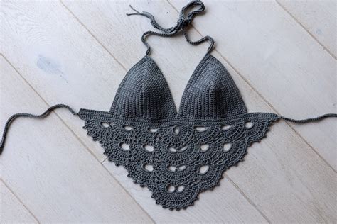 The Staycation Crochet Top – Boho Crocheted Bra Pattern – The Snugglery