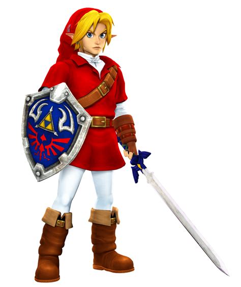 Ocarina of Time Link Render Goron Tunic (Redo) by kamtheman56 on DeviantArt