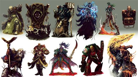 ArtStation - Warhammer 40k Characters