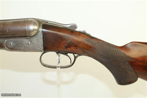 Antique Parker Engraved GH Double Barrel Shotgun