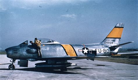 F-86 Sabre Jet - USAF fighter jet of the Korean War