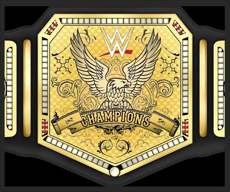 WWE Champions custom belt : WWE