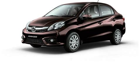 Honda Amaze Colors: Brown, Red, Silver, White, Titanium - GaadiKey