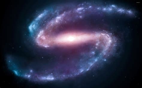 Barred spiral galaxy wallpaper - Space wallpapers - #21841