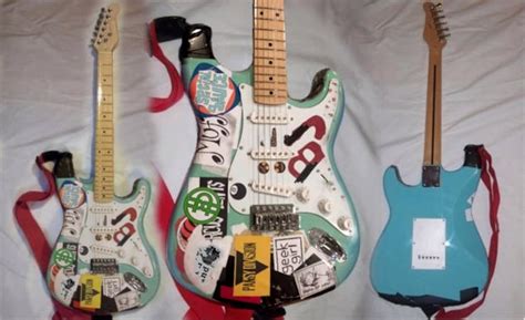 1994 BJ Guitars Billie Joe Armstrong Green Day Blue Guitar - Etsy 日本