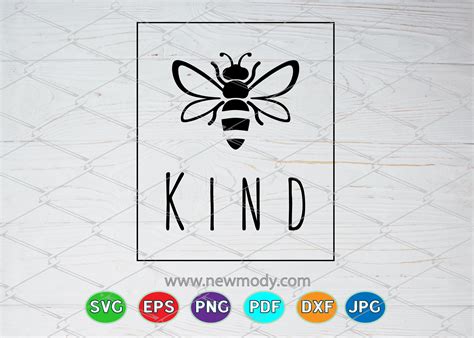 Bee Kind SVG - Bee Kind PNG By AmittaArt | TheHungryJPEG