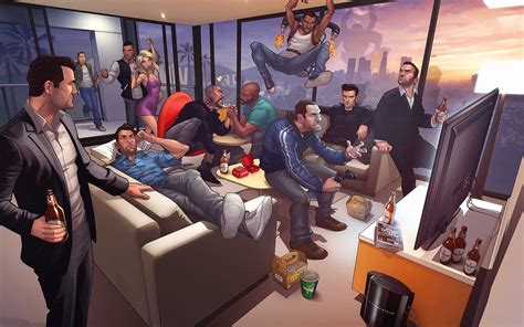 GTA Characters Wallpapers - Wallpaper Cave