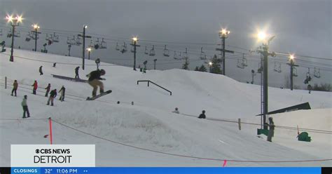 Friday snow brings bonus weekend to Mt. Brighton Ski Resort - CBS Detroit