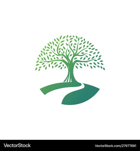 Tree logo Royalty Free Vector Image - VectorStock