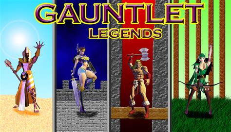 Gauntlet Legends Characters by BlarghStudios on DeviantArt