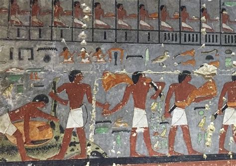 Colorful 4,400-yr-old murals unveiled in newly discovered Egyptian tomb ...